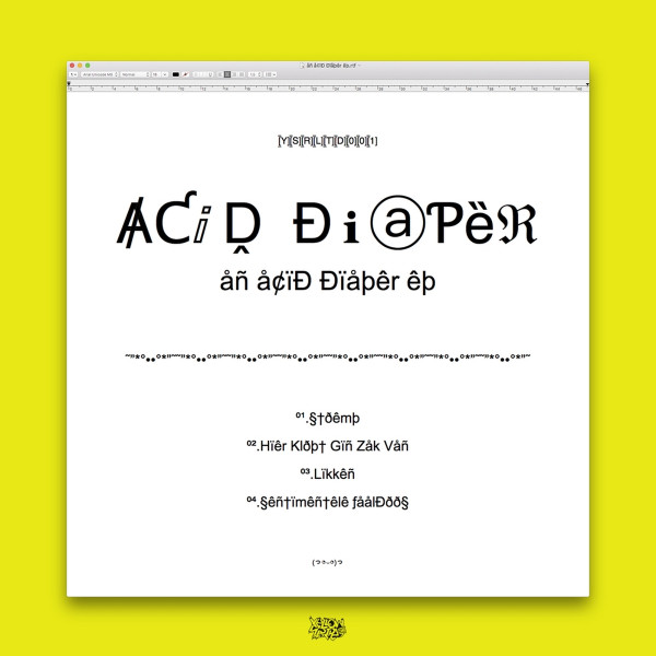lataa albumi Acid Diaper - An Acid Diaper EP