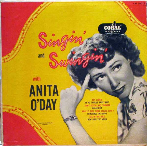 Anita O'Day – Singin' And Swingin' With Anita O'Day (1953, Vinyl