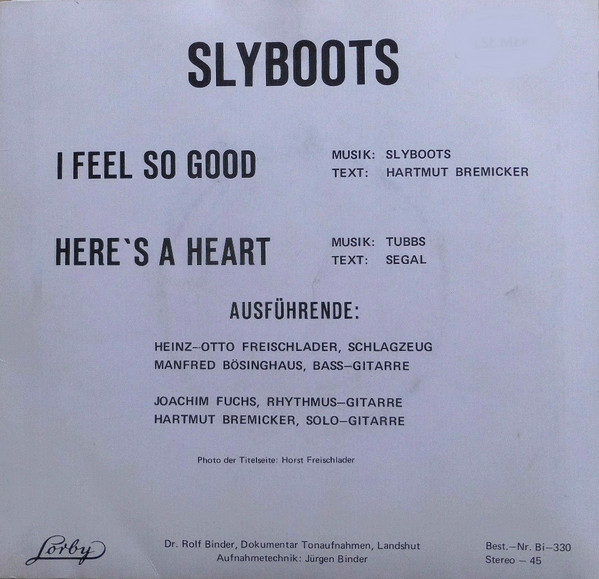 baixar álbum The Slyboots - I Feel So Good