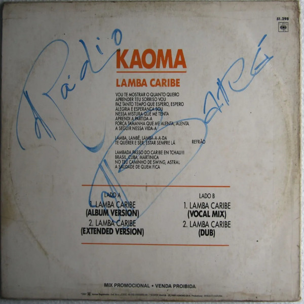 descargar álbum Kaoma - Lamba Caribe