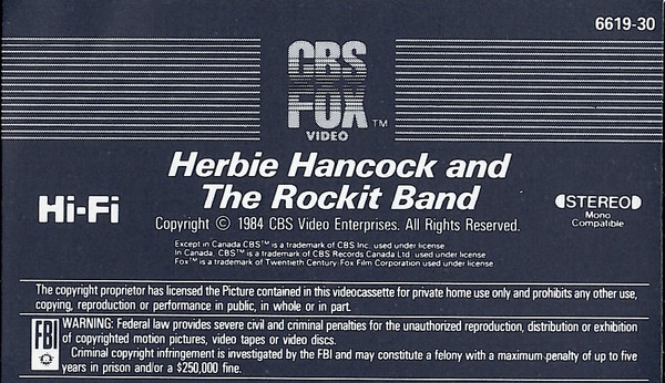 télécharger l'album Herbie Hancock And The Rockit Band - Herbie Hancock And The Rockit Band