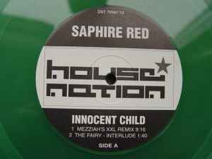 Portada de album Saphire Red - Innocent Child