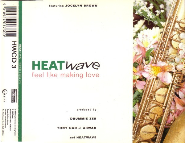 Heatwave Featuring Jocelyn Brown – Feel Like Making Love (1990