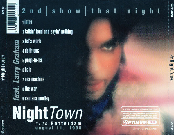 télécharger l'album The Artist (Formerly Known As Prince) - Night Town