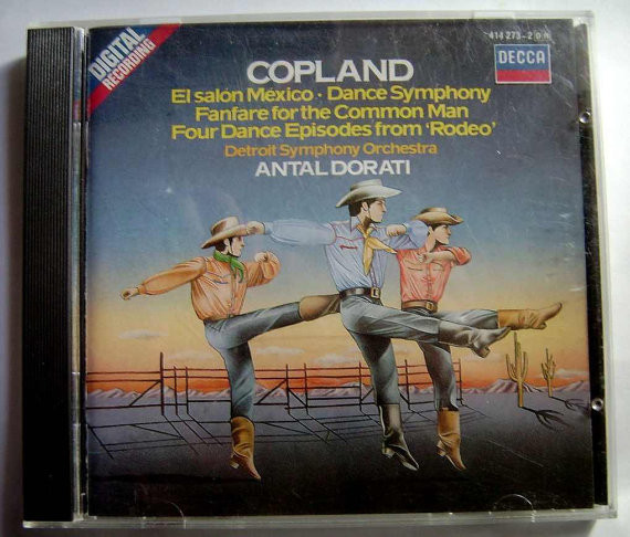 ladda ner album Copland, Detroit Symphony Orchestra, Antal Dorati - El Salón Mexico Etc