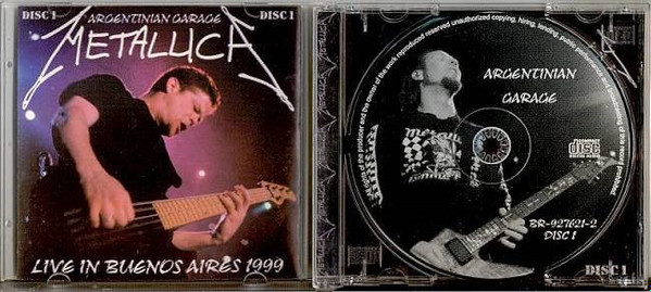 Album herunterladen Metallica - Argentinian Garage Disc 1