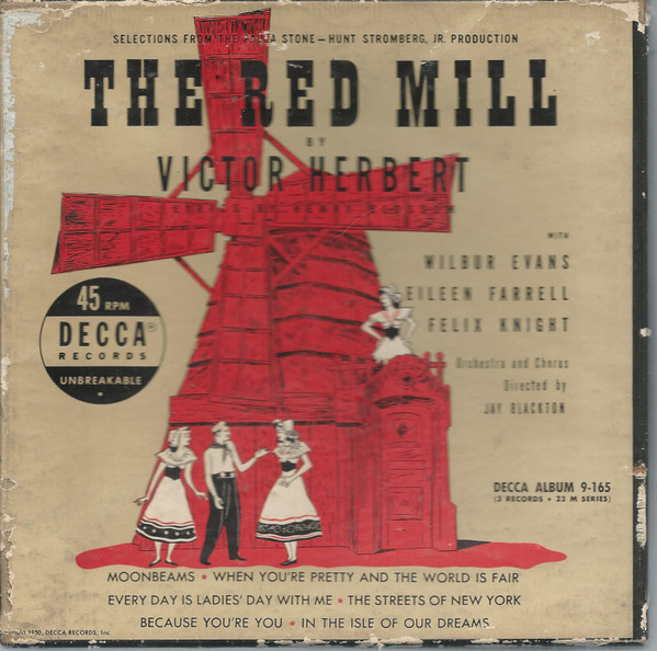 descargar álbum Wilbur Evans, Eileen Farrell, Felix Knight, Jay Blackton - Selections From The Red Mill