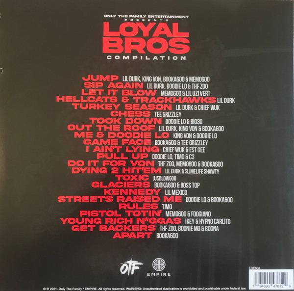 Various - Only The Family Entertainment Presents Loyal Bros | Only The Family (ERE633) - 2