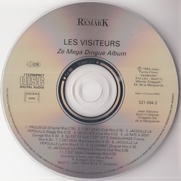 télécharger l'album Les Visiteurs - Ze Méga Dingue Album