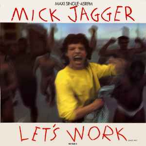 Mick Jagger - Let's Work (Dance Mix) album cover