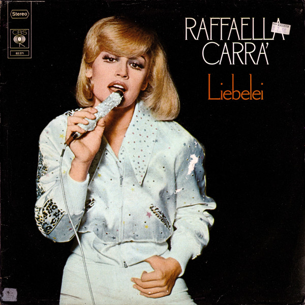 Обложка конверта виниловой пластинки Raffaella Carrà - Liebelei