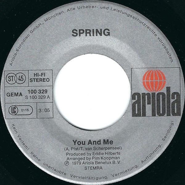 Album herunterladen Spring - You And Me