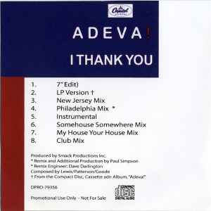 I Thank You - Adeva