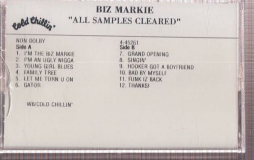 Biz Markie – All Samples Cleared (1993, Cassette) - Discogs