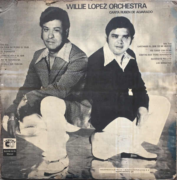 Album herunterladen Willy Lopez Orchestra , Con Ruben de Alvarado - La Nueva Combinación