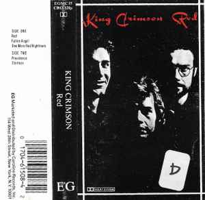 King Crimson – Red (1989, Cassette) - Discogs