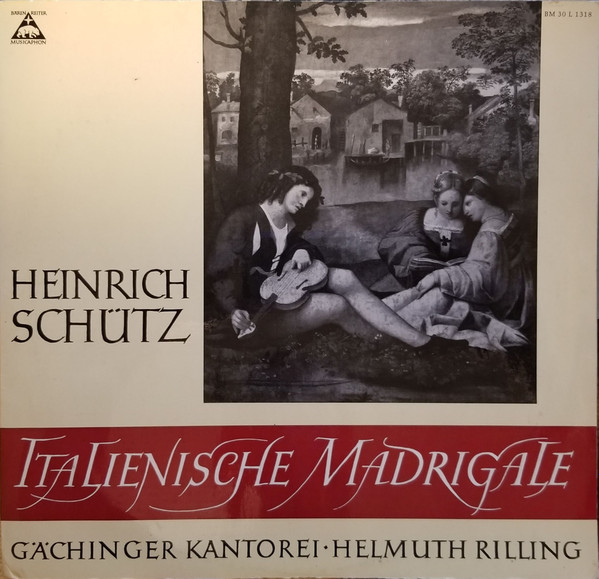 Heinrich Schütz – Italienische Madrigale (Vinyl) - Discogs