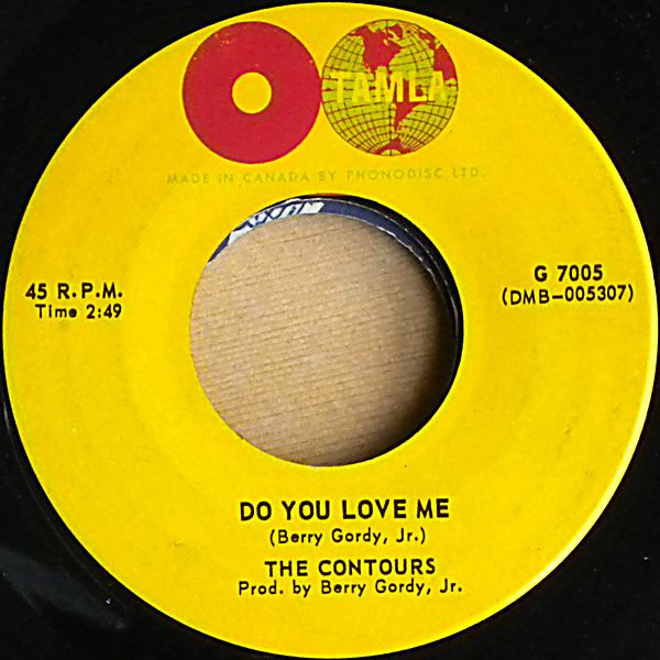 The Contours – Do You Love Me (1962, Vinyl) - Discogs