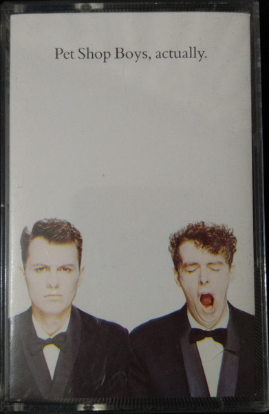 Pet Shop Boys – Actually (1987, XDR, Cassette) - Discogs