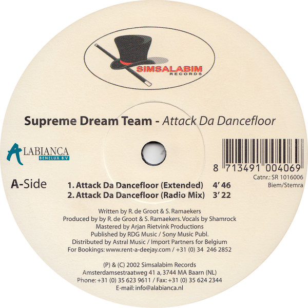 Supreme Dream Team – Attack Da Dancefloor