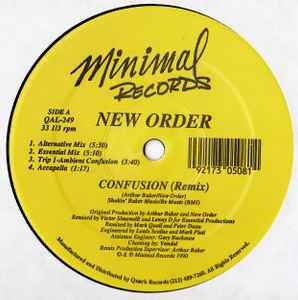 New Order - Confusion (Remix)