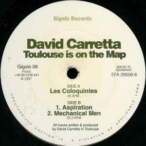 David Carretta - Toulouse Is On The Map album cover