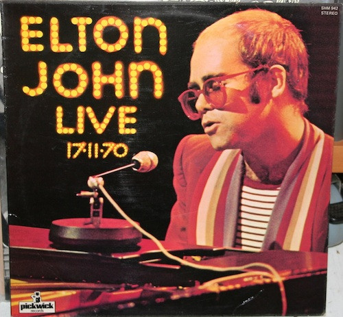 Elton John Live 17-11-70 (1977, EMI Pressing, Vinyl) - Discogs