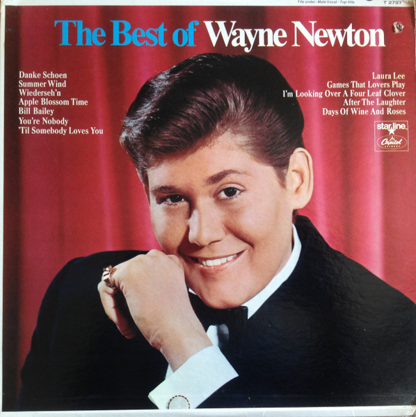 Wayne Newton viento de verano 12" Vinyl Record Album Lp Capitol Records # 1965 pop suave 