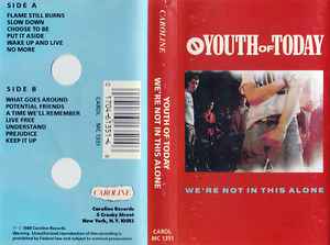 Youth Of Today – Can't Close My Eyes (1988, Cassette) - Discogs