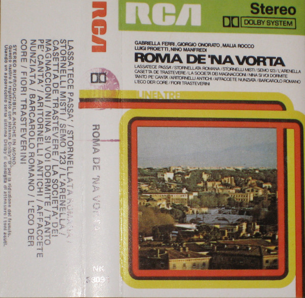 Disco Vinile 33 giri LP Roma de 'na vorta