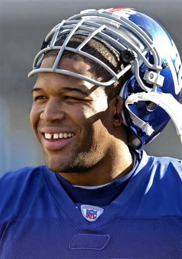 Michael Strahan editorial stock image. Image of defensive - 74029914