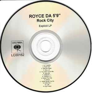 Royce Da 5'9" - Rock City album cover