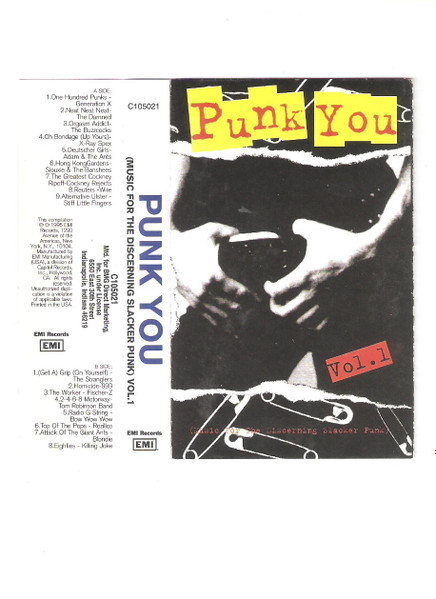 Punk You: Music For The Discerning Slacker Punk Vol. 1 (1995 