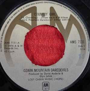 The Ozark Mountain Daredevils - Country Girl album cover
