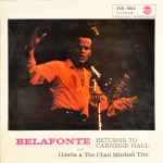 Harry Belafonte – Belafonte Returns To Carnegie Hall (1960, Vinyl