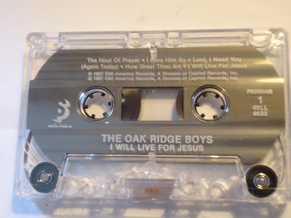 télécharger l'album The Oak Ridge Boys, The Jordanaires - I Will Live for Jesus