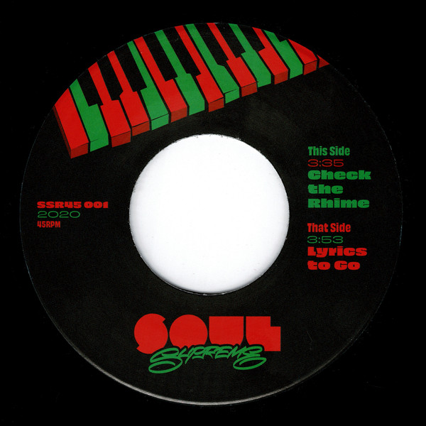 Soul Supreme – Check the Rhime (2020, Vinyl) - Discogs