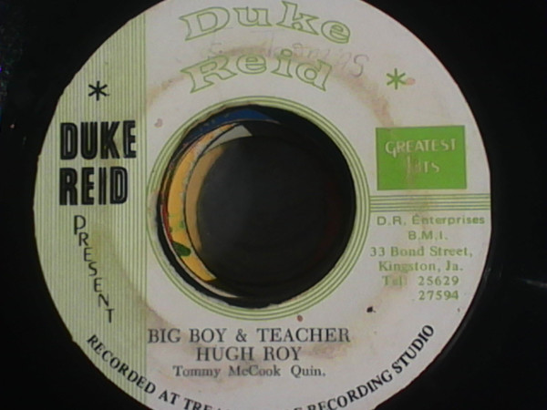 lataa albumi Hugh Roy Tommy McCook Quintet Winston Wright Tommy McCook Quintet - Big Boy Teacher Wake The Town