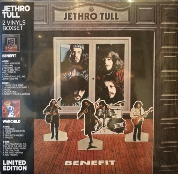 Jethro Tull – 2 Vinyls Boxset - Benefit & Warchild (2017, Box Set