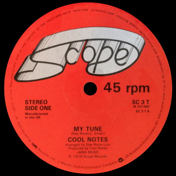Cool Notes – My Tune / 'Cos We Don't Do It (1979, Vinyl) - Discogs
