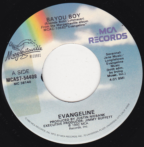 descargar álbum Evangeline - Bayou Boy Bon Temps La Louisane