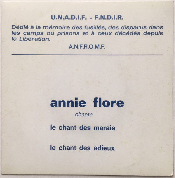 ladda ner album Annie Flore - Le Chant Des Marais