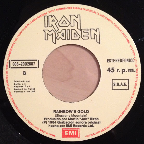 Las mejores ofertas en Discos de vinilo de Iron Maiden EMI
