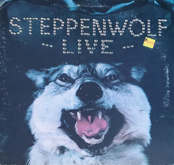 Обложка конверта виниловой пластинки Steppenwolf - Live