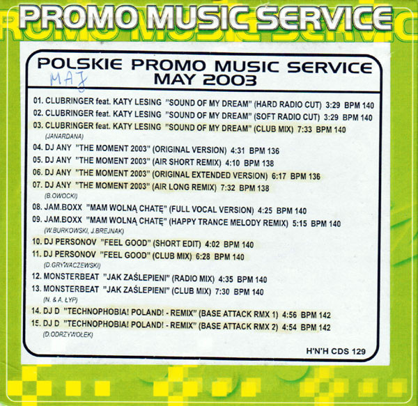 baixar álbum Various - Polskie Promo Music Service May 2003