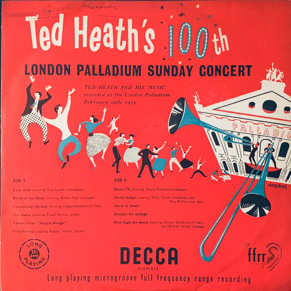 Ted Heath's 100th London Palladium Sunday Concert (1954, Vinyl