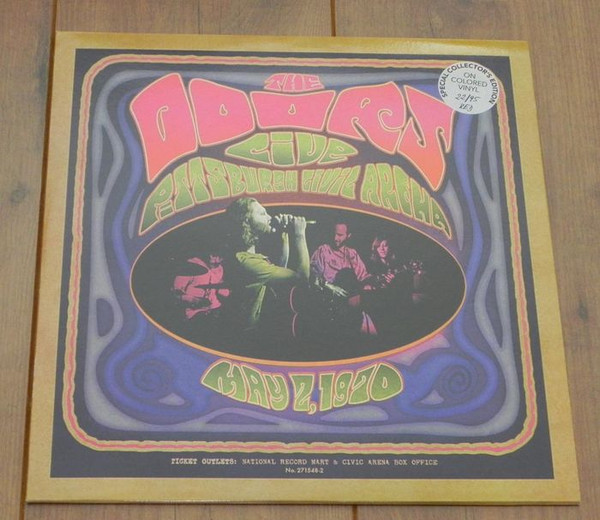 The Doors – Live In Pittsburgh 1970 (2008, Gatefold Card Sleeve 