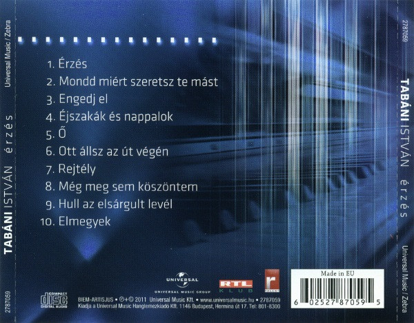 baixar álbum Tabáni István - Érzés
