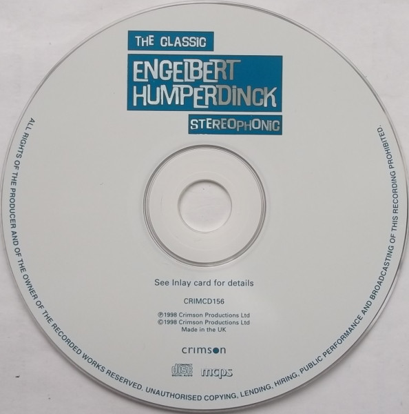 ladda ner album Engelbert Humperdinck - The Classic Engelbert Humperdinck