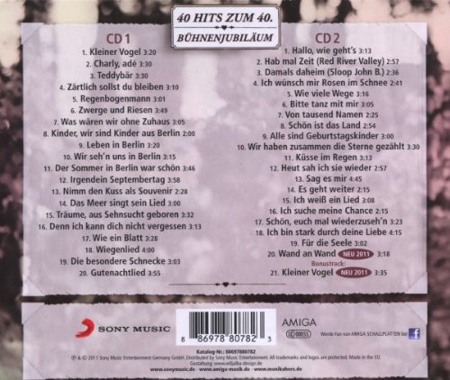 descargar álbum Monika Herz - 40 Hits Zum 40Bühnenjubiläum